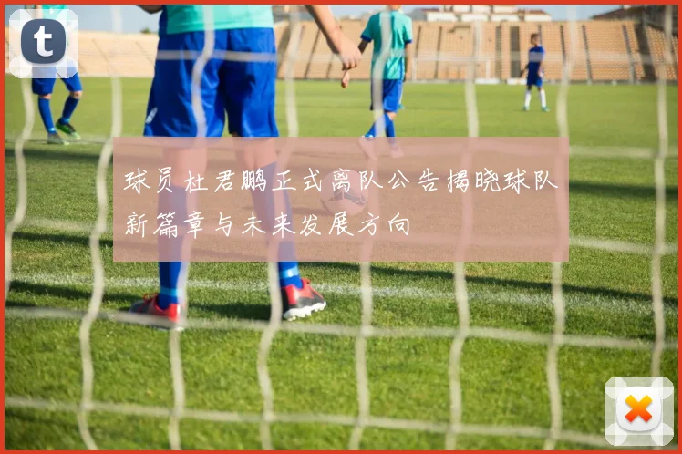 球员杜君鹏正式离队公告揭晓球队新篇章与未来发展方向